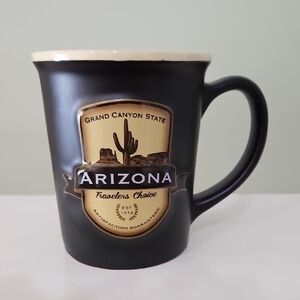 Arizona State Travelers Choice Black and Cream Mug